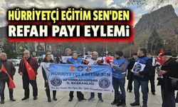 Afyon Hürriyetçi Eğitim Sen'den refah payı çağrısı!..