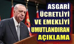 Asgari ücretliyi ve emekliyi umutlandıran açıklama