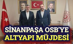 Sinanpaşa OSB'ye altyapı müjdesi