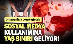 Sosyal medyaya yaş sınırı geliyor!..