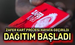 Zafer Kart Projesi hayata geçirildi