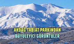 Akdağ Tabiat Parkından büyüleyici görüntüler!..