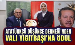 ADD'den Vali Yiğitbaşı'na ödül