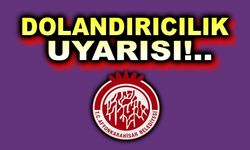 Afyonkarahisar Belediyesinden dolandırıcılık uyarısı