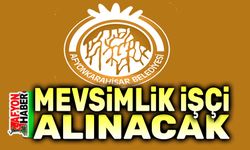 Afyonkarahisar Belediyesi mevsimlik işçi alacak