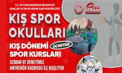 Afyonkarahisar'da kış spor okulları kayıtları başaldı