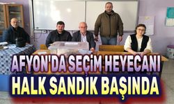 Afyon'da seçim heyecanı