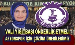 Afyonspor için çözüm önerilerimiz!..