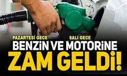 Benzine ve motorine zam geliyor