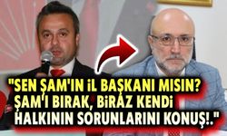 Sen Şam'ın il başkanı mısın?!..