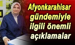 Vali Yiğitbaşı'dan Afyonkarahisar gündemiyle ilgili  flaş açıklamalar