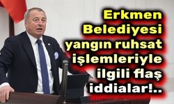 Milletvekili Olgun'dan Erkmen Belediyesiyle ilgili şok iddialar!..