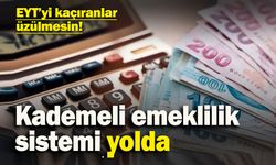 Kademeli emeklilik geliyor