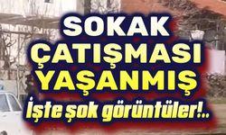 Sokak çatışması yaşanmış!.. Şok görüntüler!..