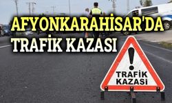 Afyon Işıklar'da trafik kazası, 1 yaralı