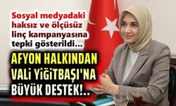 Afyonkarahisar halkından Vali Yiğitbaşı'na destek