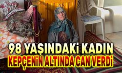 98 yaşındaki kadın kepçenin altında can verdi