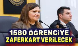 1580 öğrenciye zafer Kart verilecek