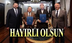 Protokol imzalandı: Hayırlı olsun