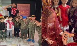 İscehisar Anaokulu’nda kına ve asker eğlencesi etkinliği