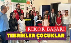 Afyonlu öğrencilerden rekor başarı