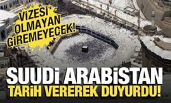 Suudi Arabistan'dan hac düzenlemesi!..
