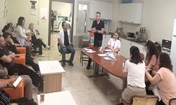 Laboratuvar çalışanlarına hatırlatma eğitimi