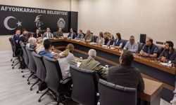 Afyonkarahisar Belediyesi'nde depreme hazırlık toplantısı