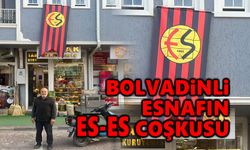 Afyonkarahisar'da Bolvadinli esnafın ES ES coşkusu