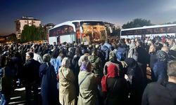 Afyon'da hacı adaylarını uğurluyoruz
