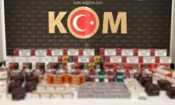 Afyon Polisinden kaça sigara operasyonu
