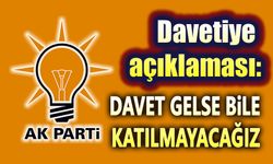 Afyonkarahisar AK Parti'den davet açıklaması