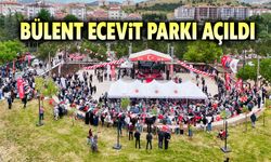 Bülent Ecevit Parkı coşkuyla açıldı