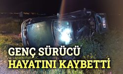 Otomobil takla attı, genç sürücü hayatını kaybetti