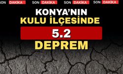 Spn Dakika!.. Konya'da 5.2 şiddetinde deprem