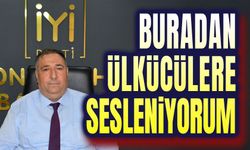 Buradan ülkücülere, dava arkadaşlarıma sesleniyorum!..