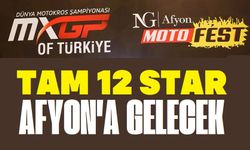 12 star Afyon'a gelecek!..
