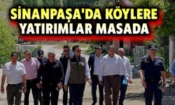 Sinanpaşa’da köylere yatırımlar masada