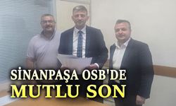 Afyonkarahisar 2. Sinanpaşa OSB'de mutlu son!..