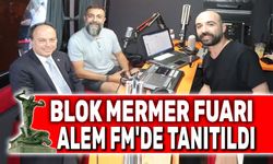 Afyonkarahisar Blok Mermer Fuarı Alem FM'de