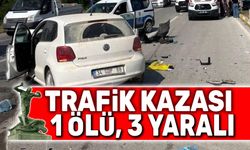 Afyonkarahisar’da kaza: 1 ölü, 3 yaralı