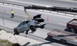 Emirdağ'da trafik kazası, 2 yaralı