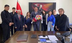 Staj yapan meslek lisesi öğrencilerine teşekkür belgesi
