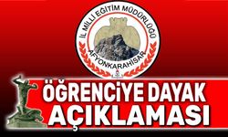 Afyon İl Milli Eğitim'den dayakçı öğretmen açıklaması
