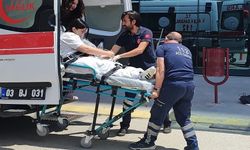 Hastaneden sınava ambulansla götürüldü