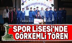 Afyonkarahisar Spor Lisesi’nde görkemli final