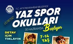 Afyonkarahisar Belediyesi ücretsiz yaz spor okulları başlıyor!