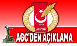 Afyon Gazeteciler Cemiyetinden açıklama!..