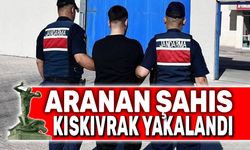 Aranan şahıs kıskıvrak yakalandı