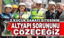 Başkan Burcu Köksal, 2. Küçük Sanayi Sitesinde